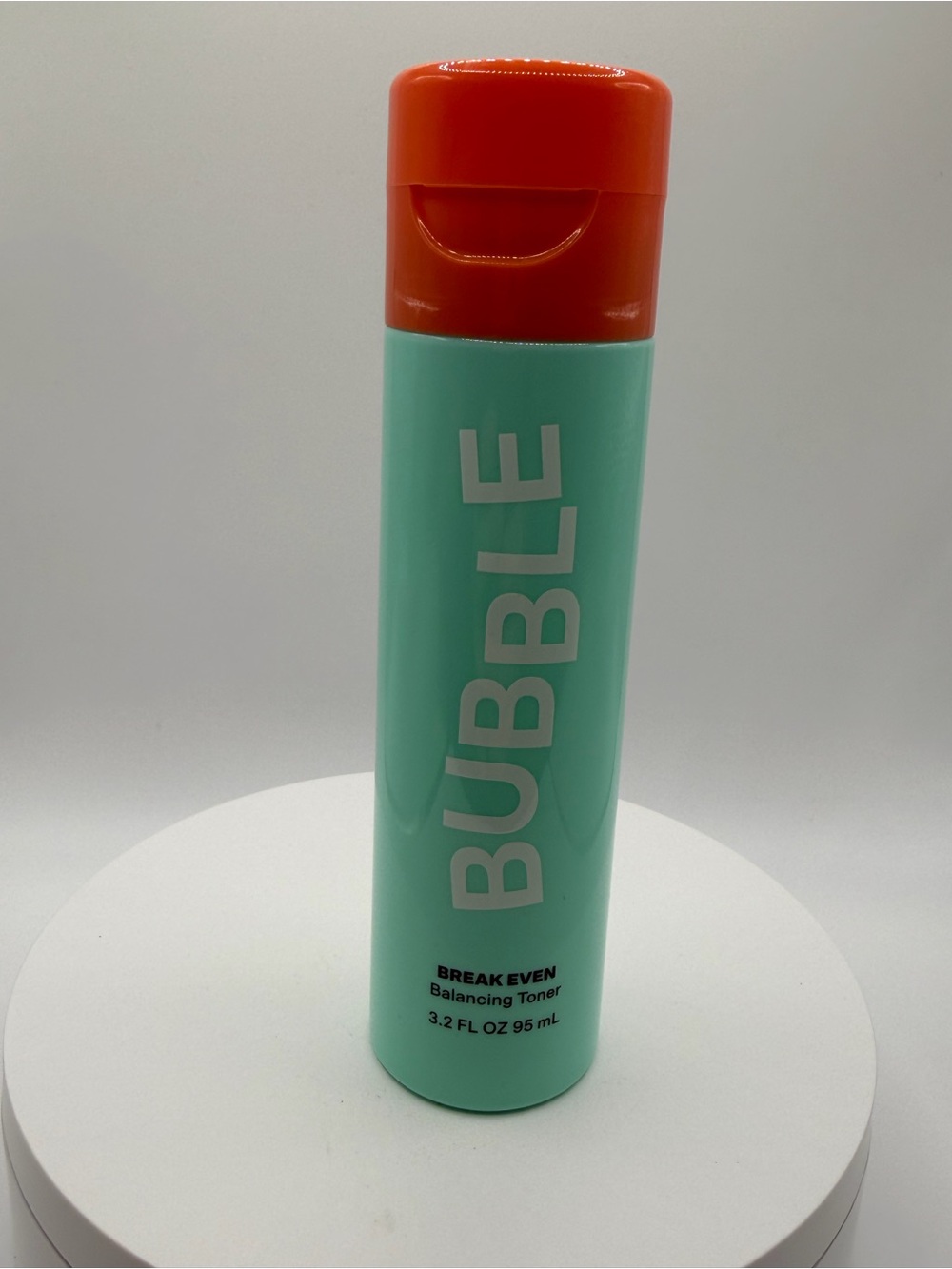 BUBBLE Break Even Balancing Toner - Mint with Orange Cap
